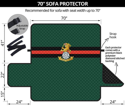 sofa protector 70" 70 Inch Sofa Yorkshire Regiment 3-Seat Sofa Protector