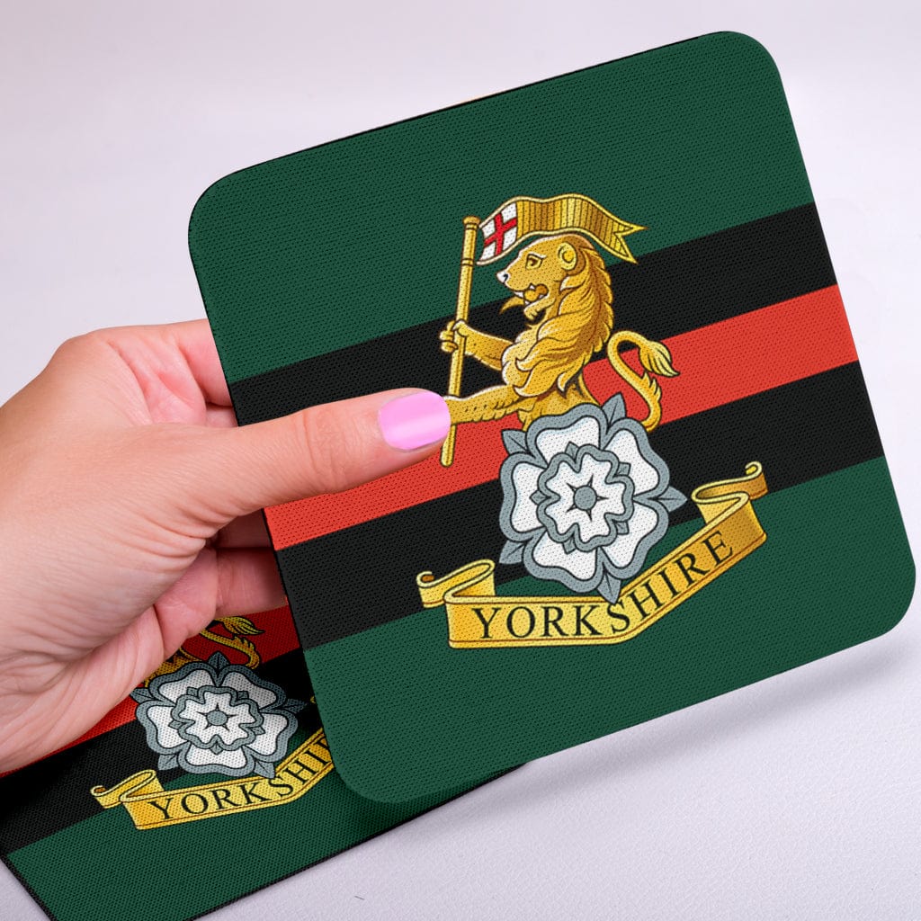 Coasters Square Coasters - Yorkshire Regiment Coasters (6) / Set of 6 Yorkshire Regiment Coasters (6)