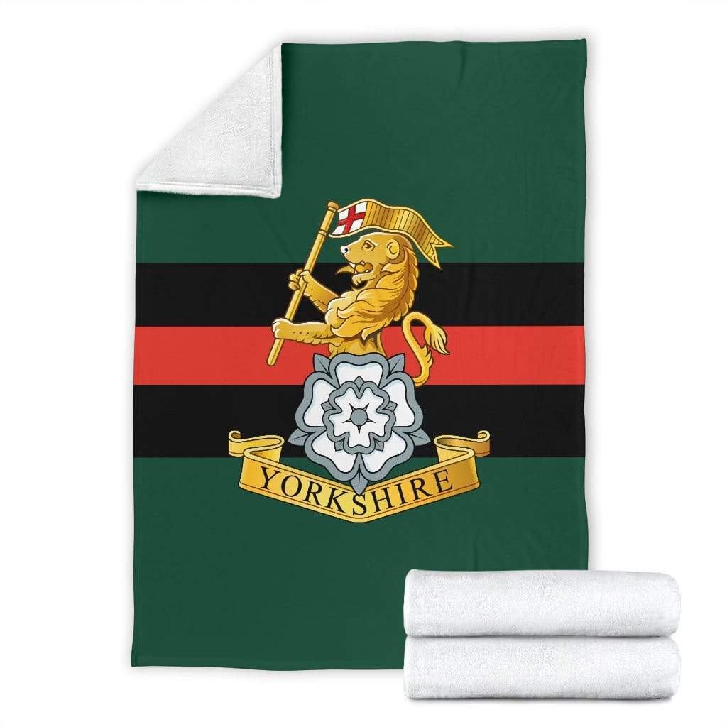 fleece blanket Yorkshire Regiment Fleece Blanket