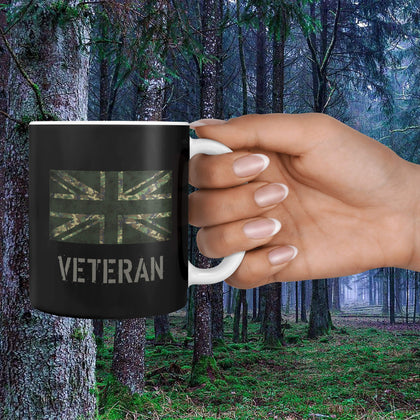 British Veteran's Mug (Green Flag)