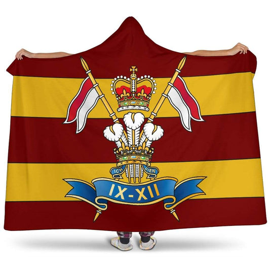 9th/12th Royal Lancers Premium Hooded Blanket