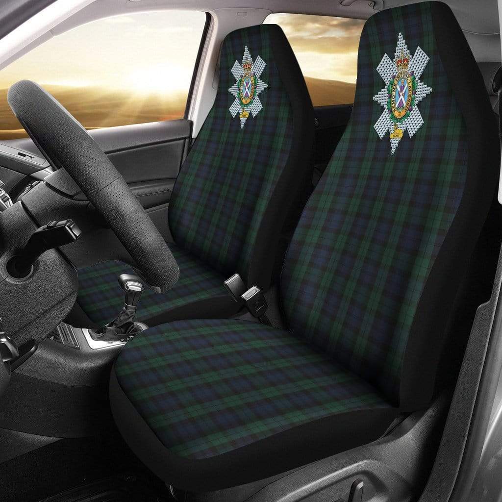 Black Watch Car Seat Cover