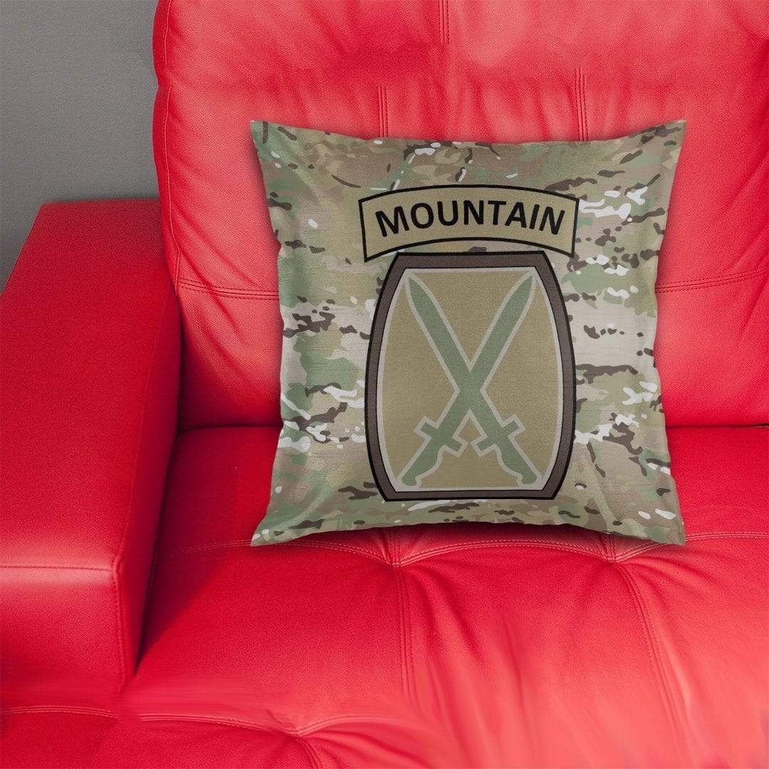 cushion cover 10th Mountain Division Pillow Cover