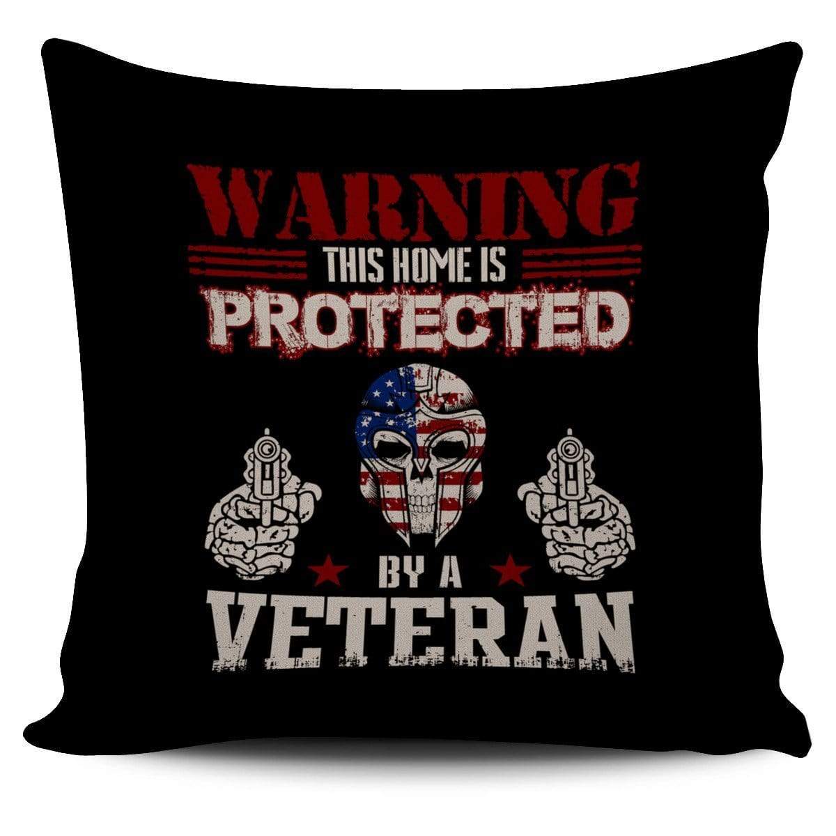 cushion cover Home Protected USA Veteran Pillow Cover