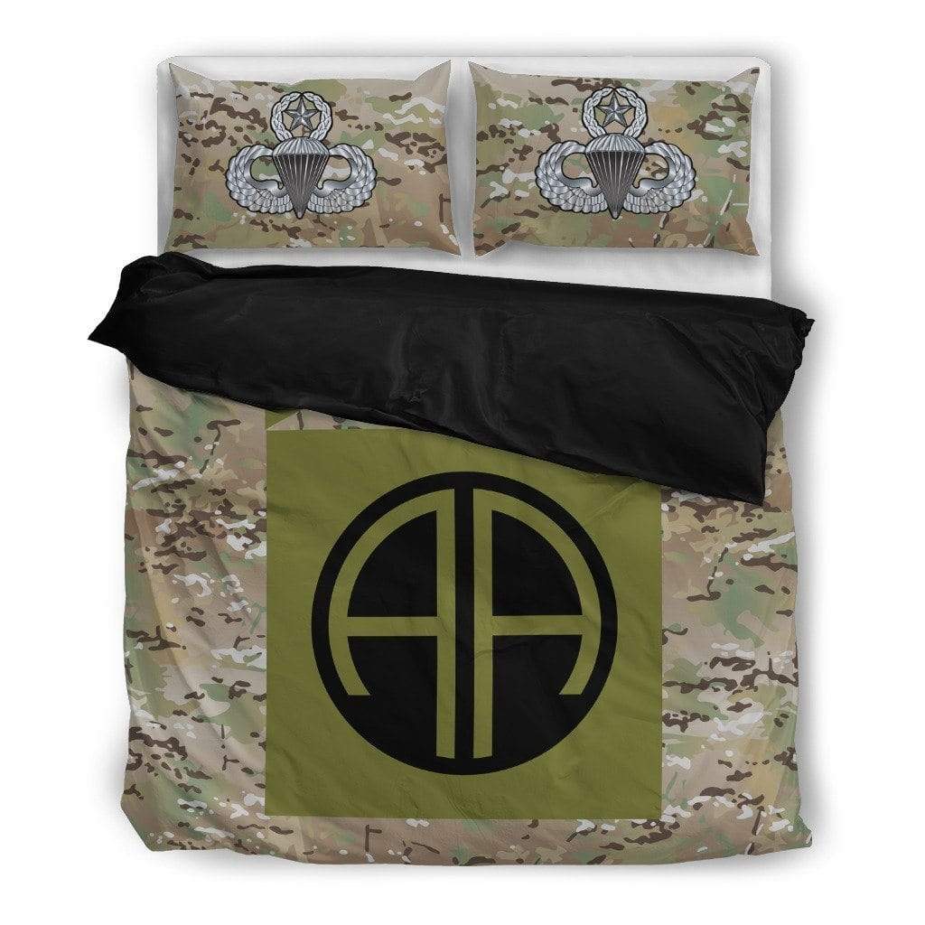 duvet 82nd Airborne Centennial and Cam Duvet Covers + 2 Pillow Cases