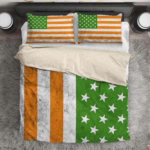 duvet Irish Flag Duvet Cover + 2 Pillow Cases