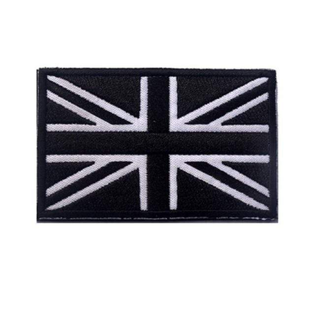 Embroidered Union Jack Patches