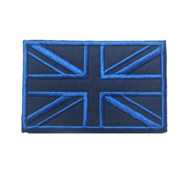 Embroidered Union Jack Patches