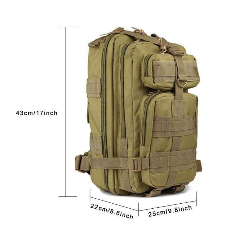 Helikon - Bergen Backpack - Cordura - 18 L - Tiger Stripe - PL-BGN-CD-62 |  MILOUT | Military & Outdoor | Battle tested products only