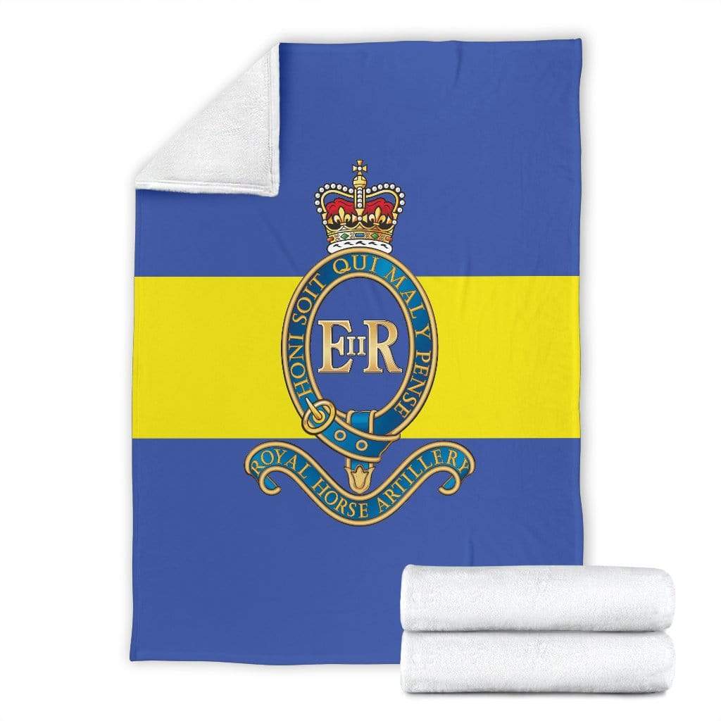 fleece blanket 1 Reg't Royal Horse Artillery Fleece Blanket