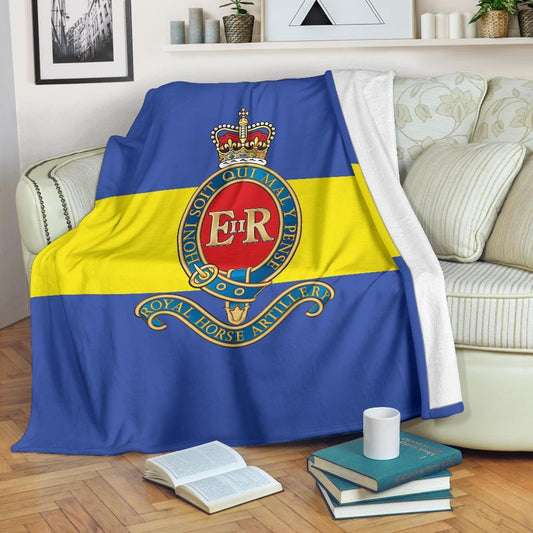 fleece blanket 3 Reg't Royal Horse Artillery Fleece Blanket