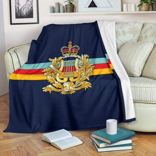 fleece blanket Corps Of Army Music Fleece Blanket
