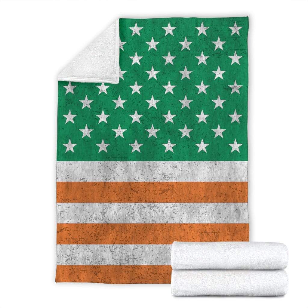 fleece blanket Irish Flag Fleece Blanket