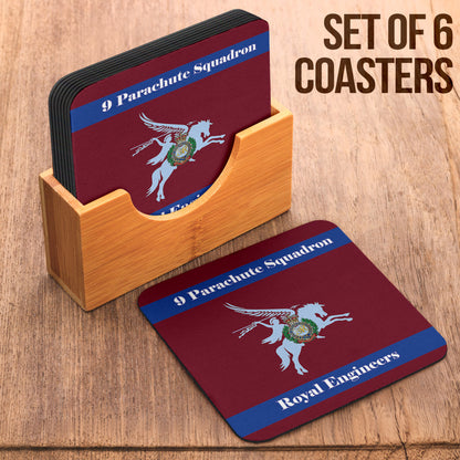 9 Parachute Squadron Coasters (6)