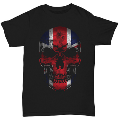 Flag Skull Unisex T Shirt