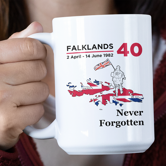 Falklands 40 Yomp Mug