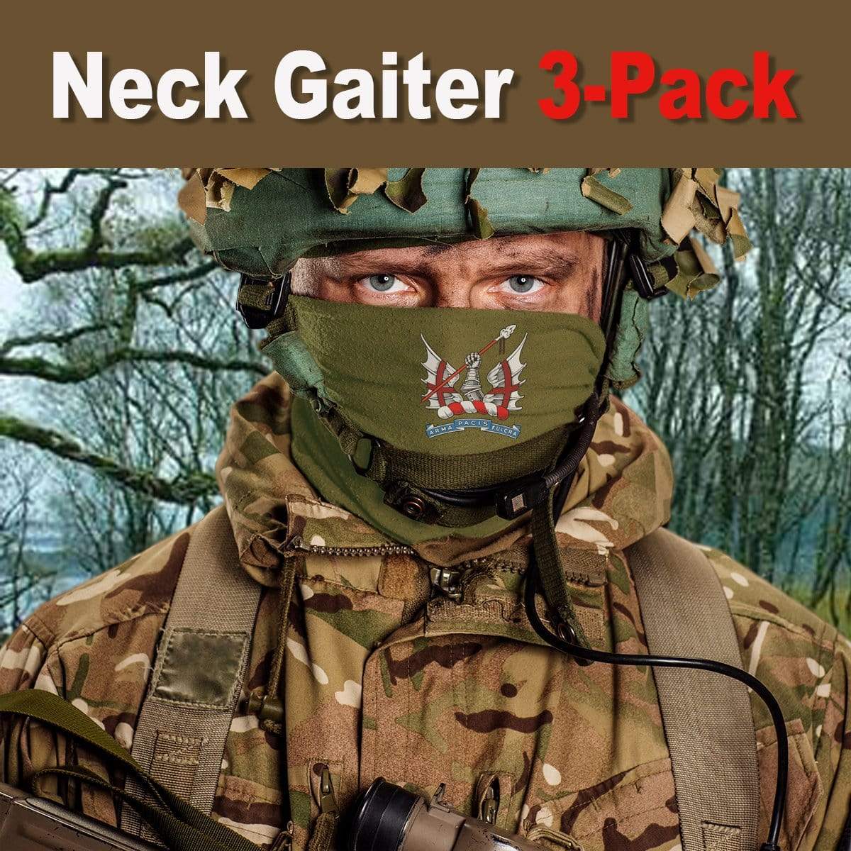 Honourable Artillery Company Neck Gaiter/Headover 3-Pack
