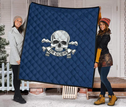 17th/21st Lancers Quilted Blanket