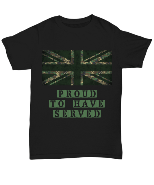 British Army Proud To Have Served