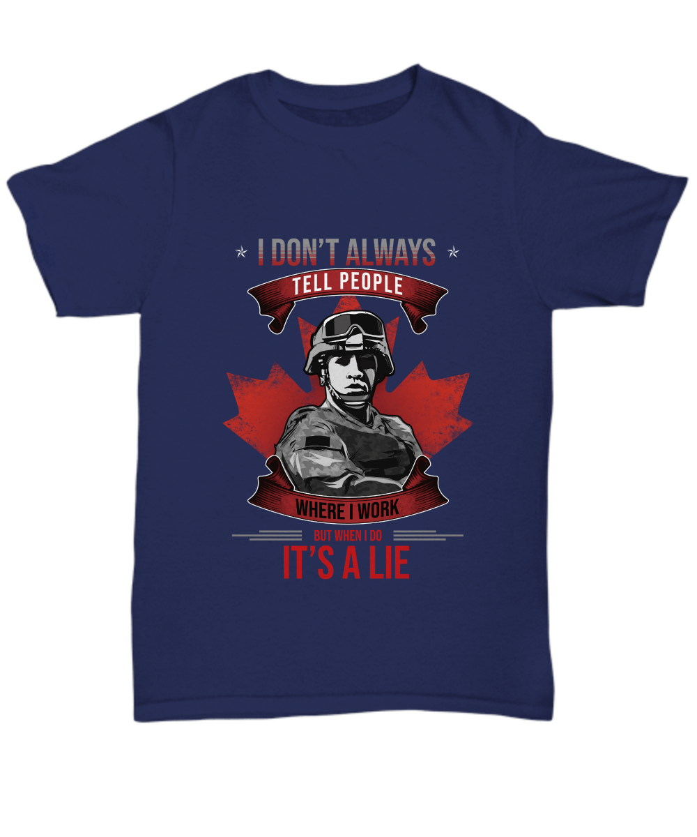 Shirt / Hoodie Canadian Veteran Lie