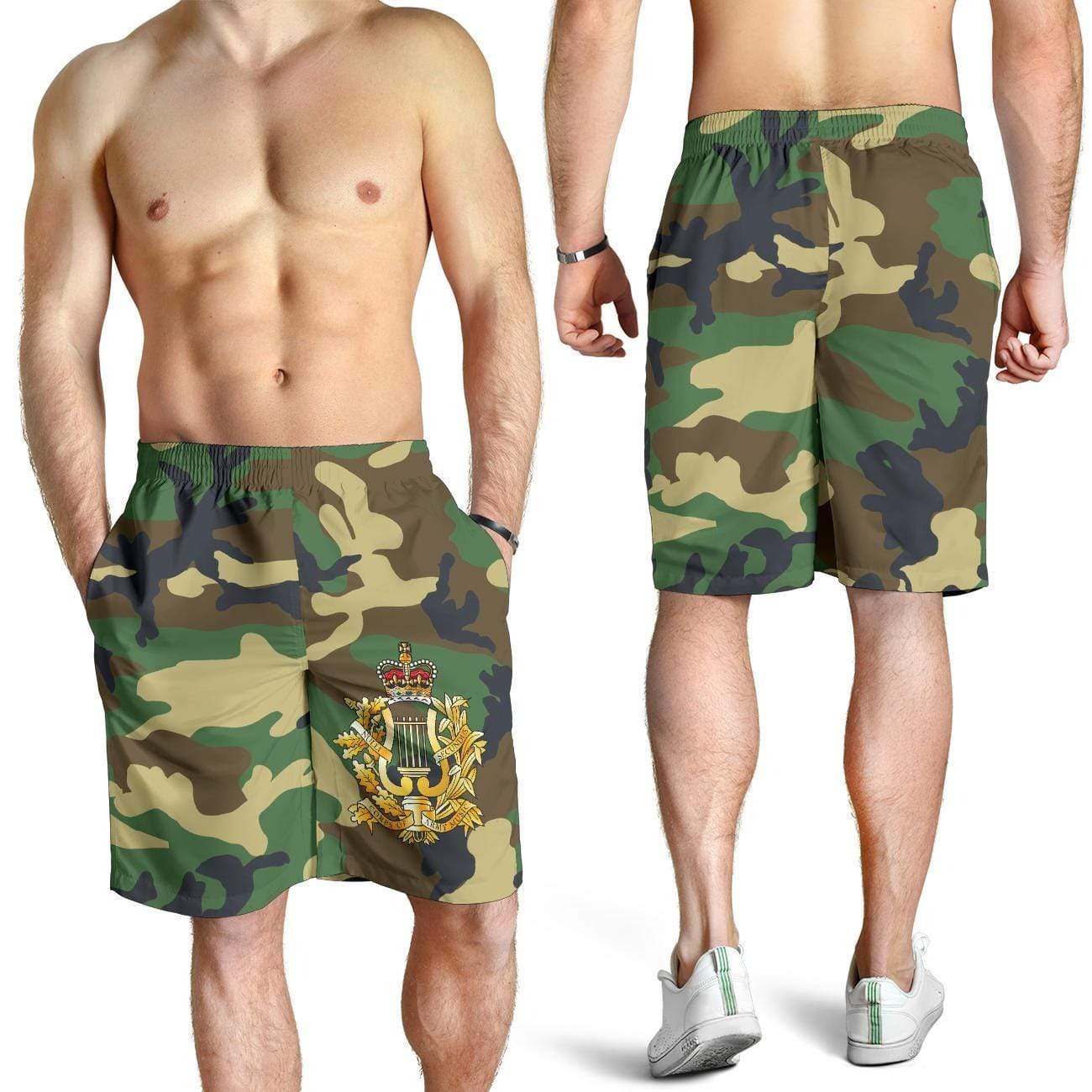 shorts Corps Of Army Music Camo Men's Short