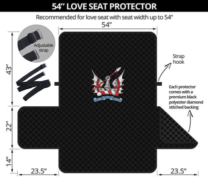 sofa protector 54" Honourable Artillery Company 2-Seat Sofa Protector
