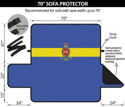 sofa protector 70" 3 Reg't Royal Horse Artillery 3-Seat Sofa Protector
